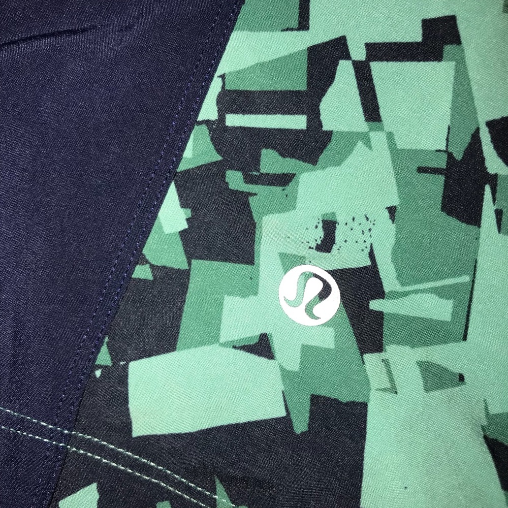 LuLu Lemon GeoPattern Athletic Shorts